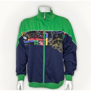 Johnny Blaze Track Jacket Mens XL Full Zip Gambling Man If I Ruled the World